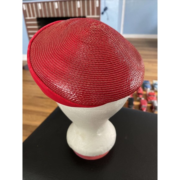 VINTAGE Red Magnin Hat - Picture 2 of 12
